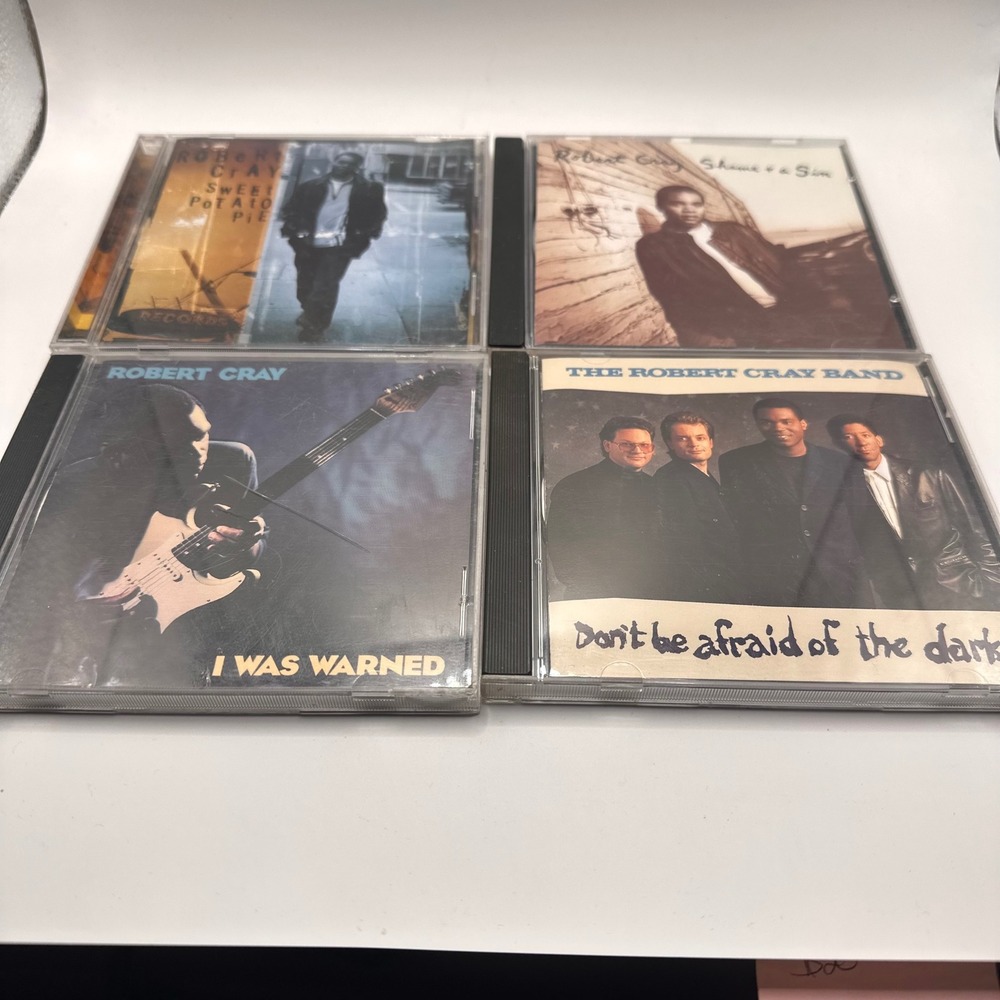 Robert Cray 4CD Lot‎ Don't Be Afraid Dark/Shame Sin/Sweet Potato/I Was Warned